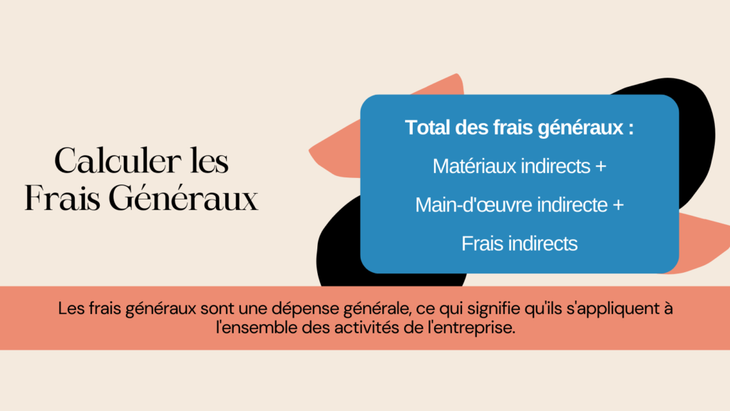 Calculer les frais généraux